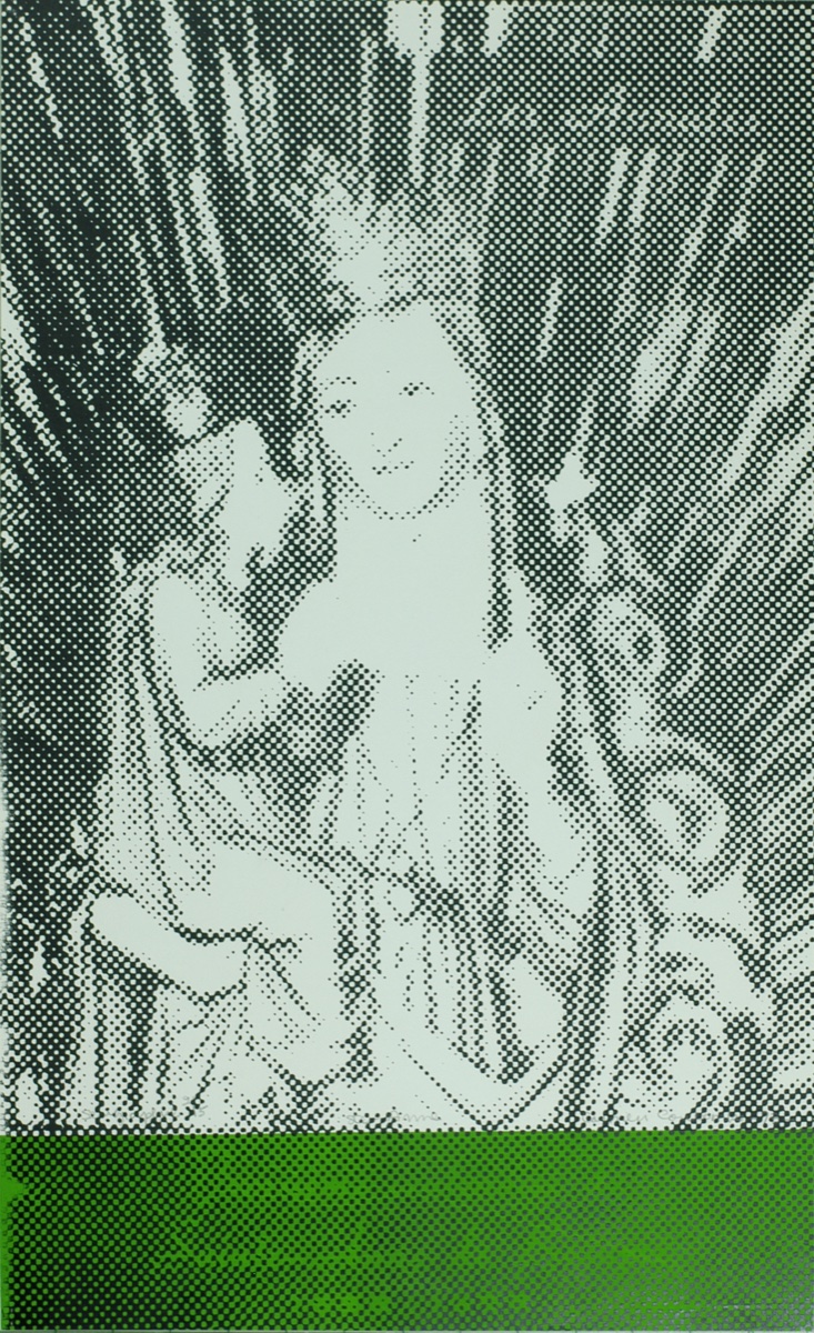 Ste-Anne, estampe par Carmen Coulombe, 1973